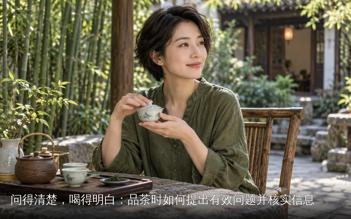 问得清楚，喝得明白：品茶时如何提出有效问题并核实信息
